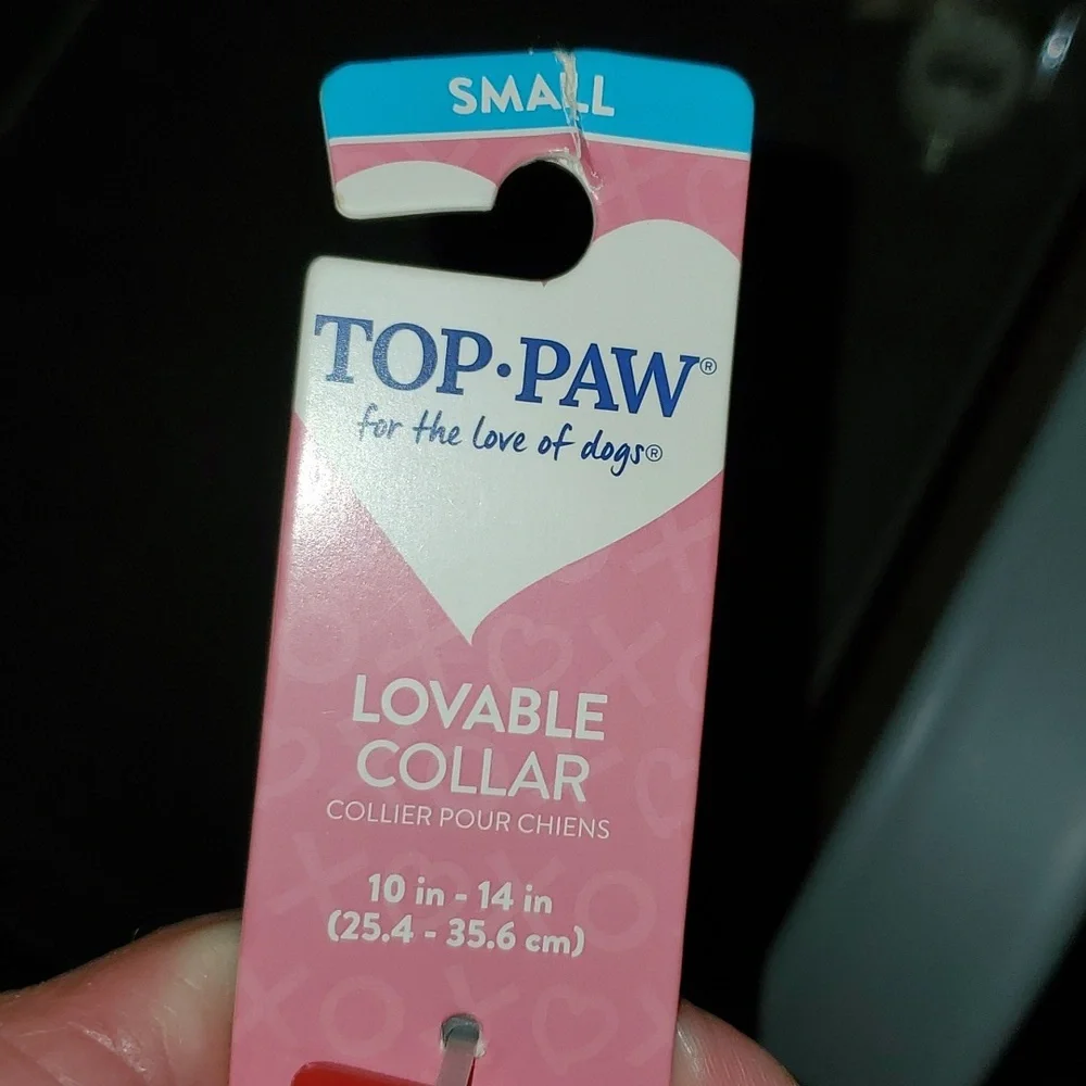 New Top Paw Adjustable Multicolor Plaid Gingham Bow Dog Cat Pet Collar Small